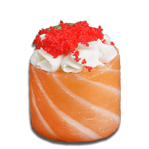 Гункан с красной икрой Масаго