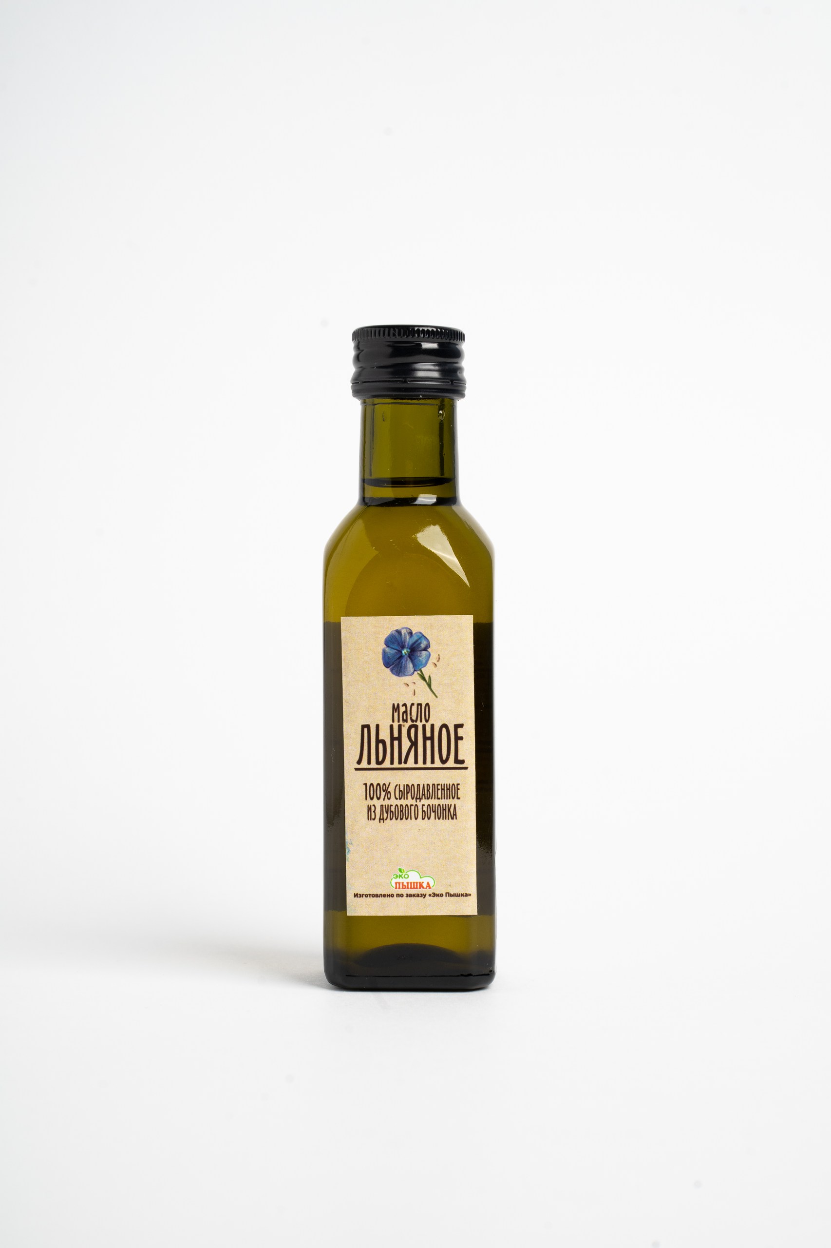 Сыродавленное масло льняное, 250мл