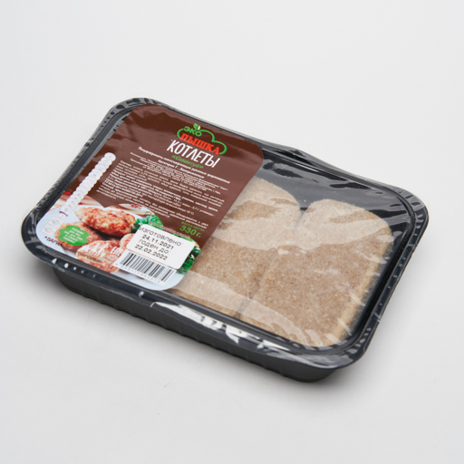 Котлеты из конины и курицы замороженные