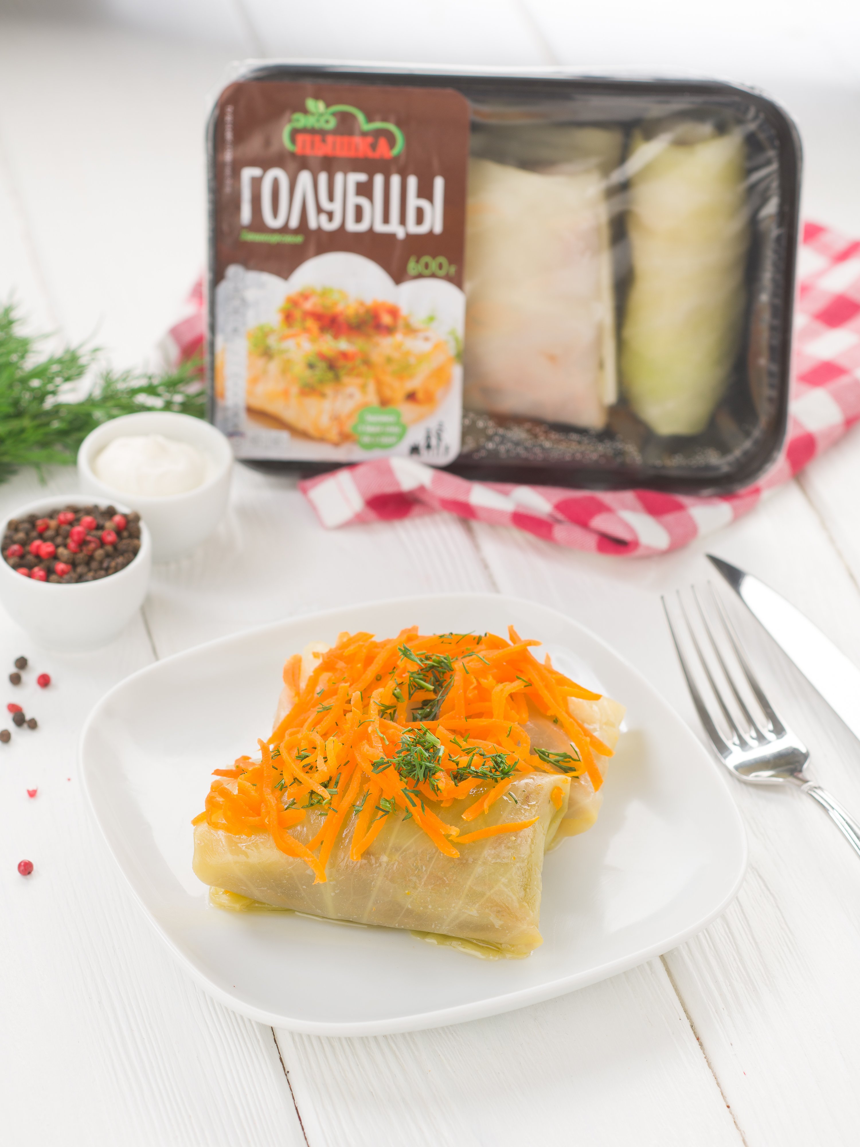 Голубцы с мясом и рисом 240 г