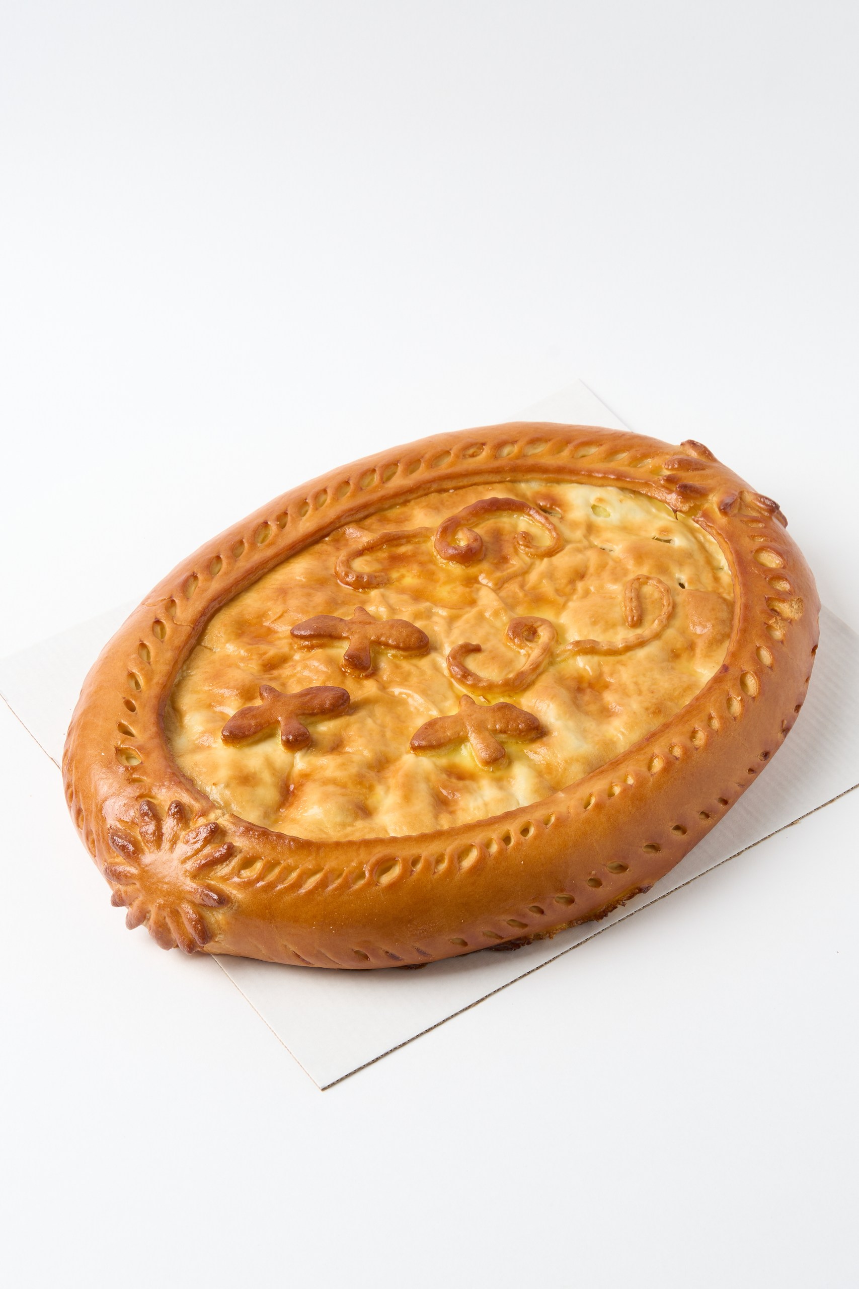 Пирог Праздничный курица, картофель