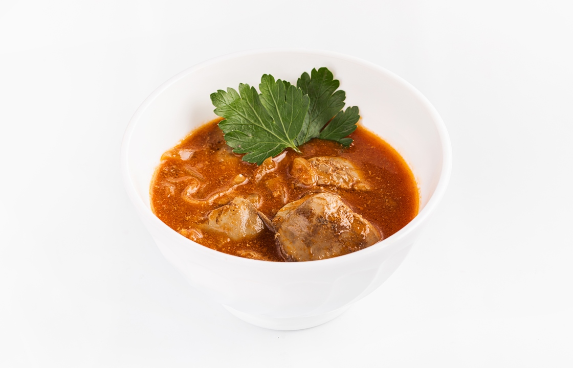 Печень куриная пикантная 