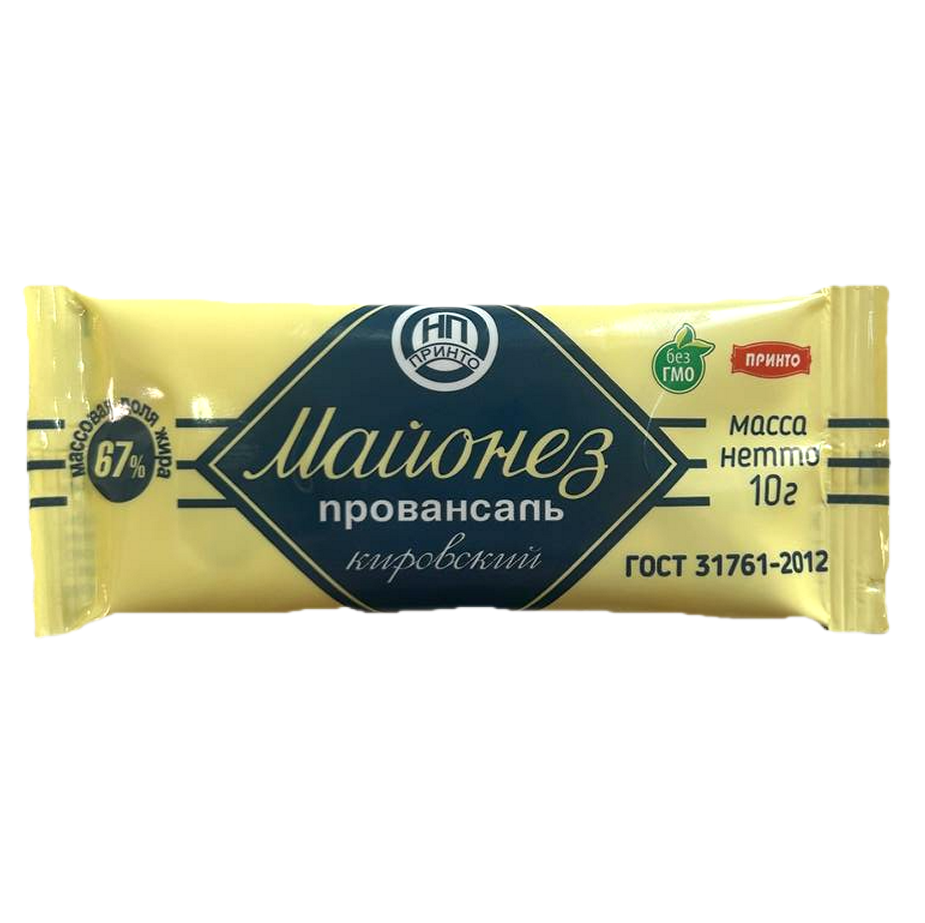 Майонез (сашет) 10гр.