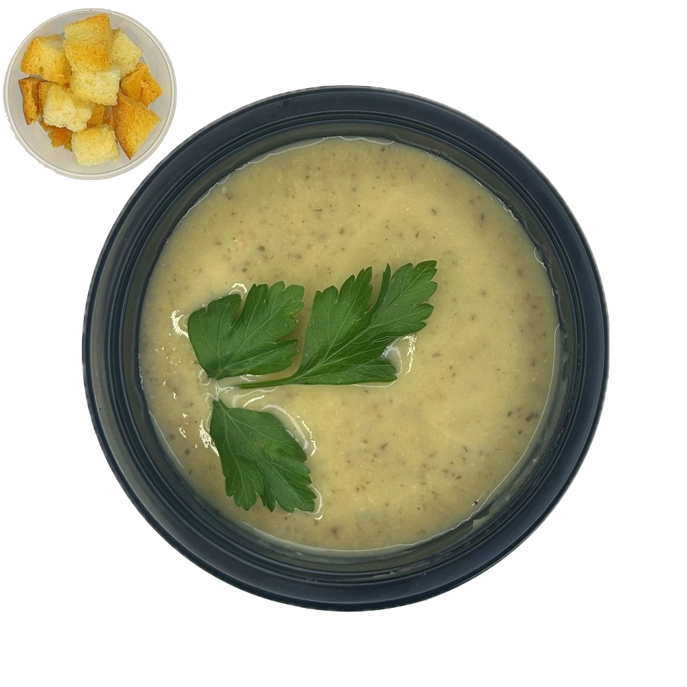 Суп-пюре из шампиньонов