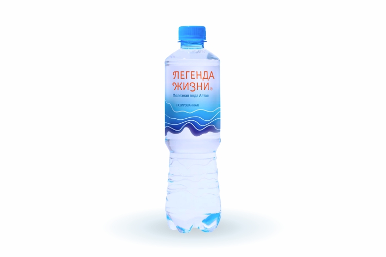 Вода Легенда жизни с газом